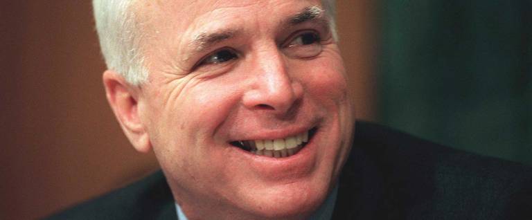Sen. John McCain in 1999.