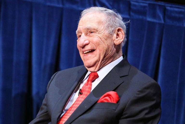 Mel Brooks speaks during a 'Salute To Sid Caesar' at on July 16, 2014 in Beverly Hills, California.. (Imeh Akpanudosen/Getty Images)