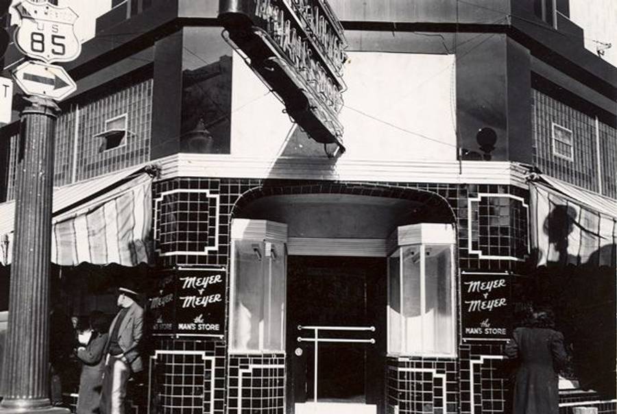 Meyer & Meyer clothing store in downtown Albuquerque in the 1940s.