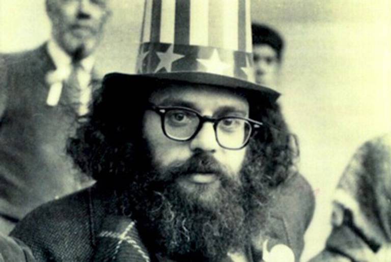 Allen Ginsberg, probably high.(Prometheus Unbound)