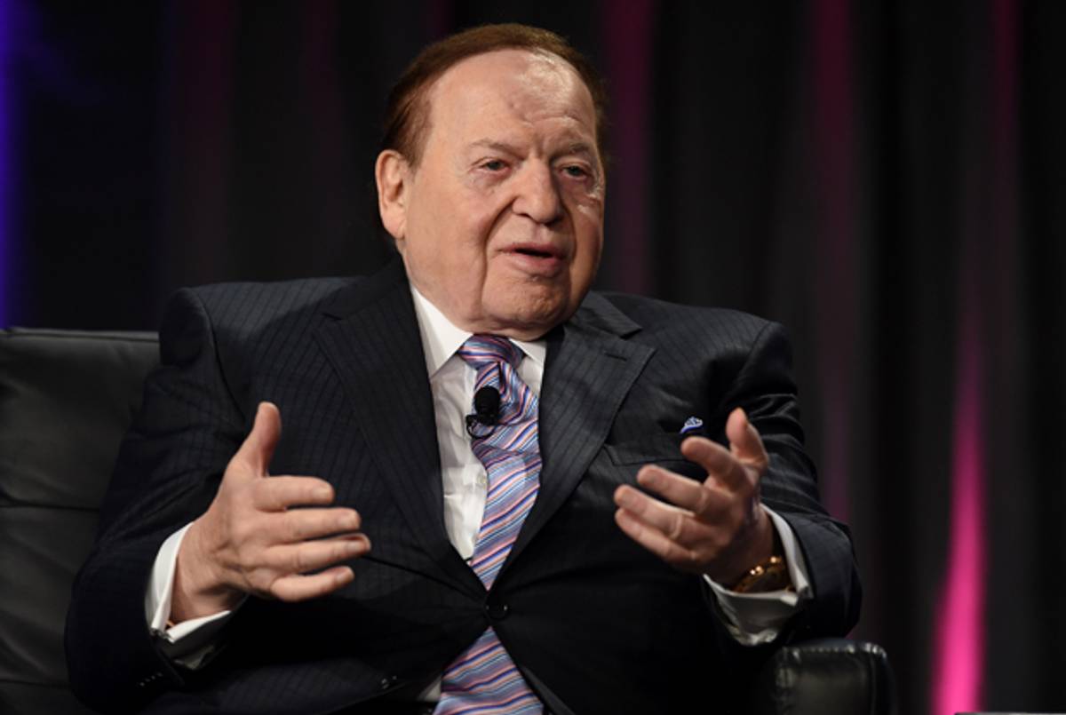 Las Vegas Sands Corp. Chairman and CEO Sheldon Adelson on October 1, 2014 in Las Vegas, Nevada. (Ethan Miller/Getty Images)