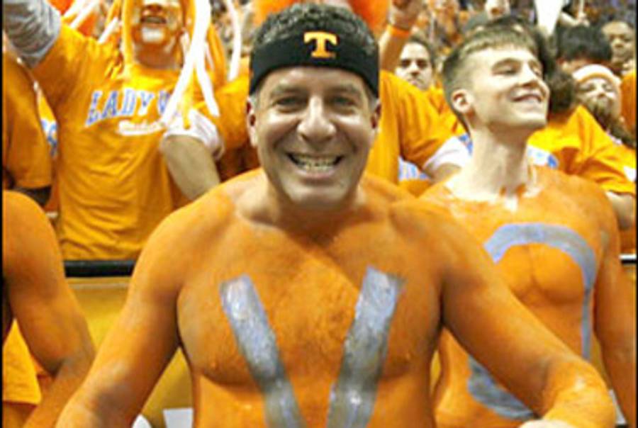 Coach Bruce Pearl of Tennessee. Awesome, right?(Baltimore Sun)