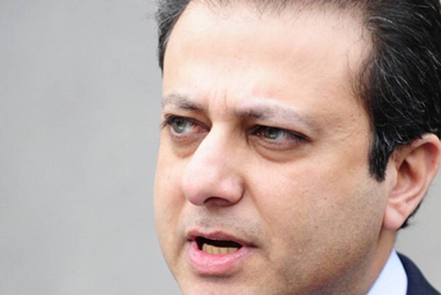 Preet Bharara earlier this year.(Emmanuel Dunand/AFP/Getty Images)