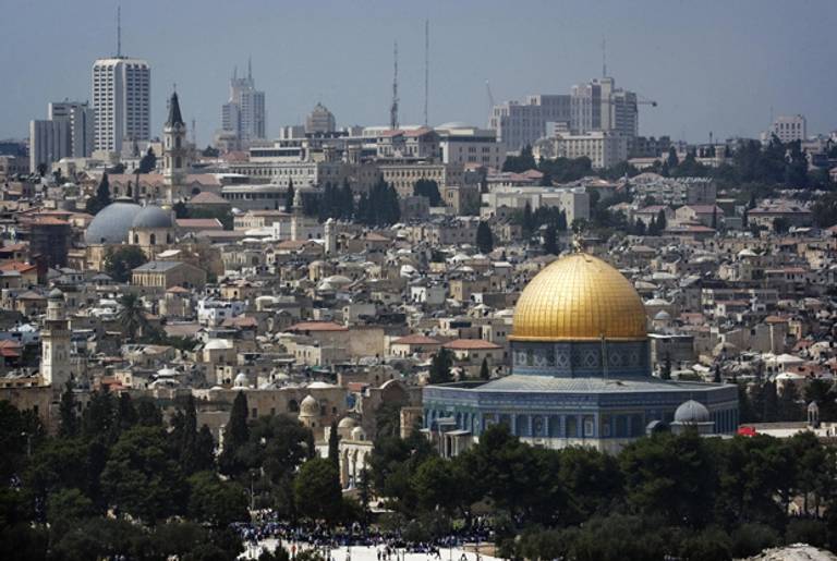 Jerusalem: the city, not the newborn(MARCO LONGARI/AFP/Getty Images)