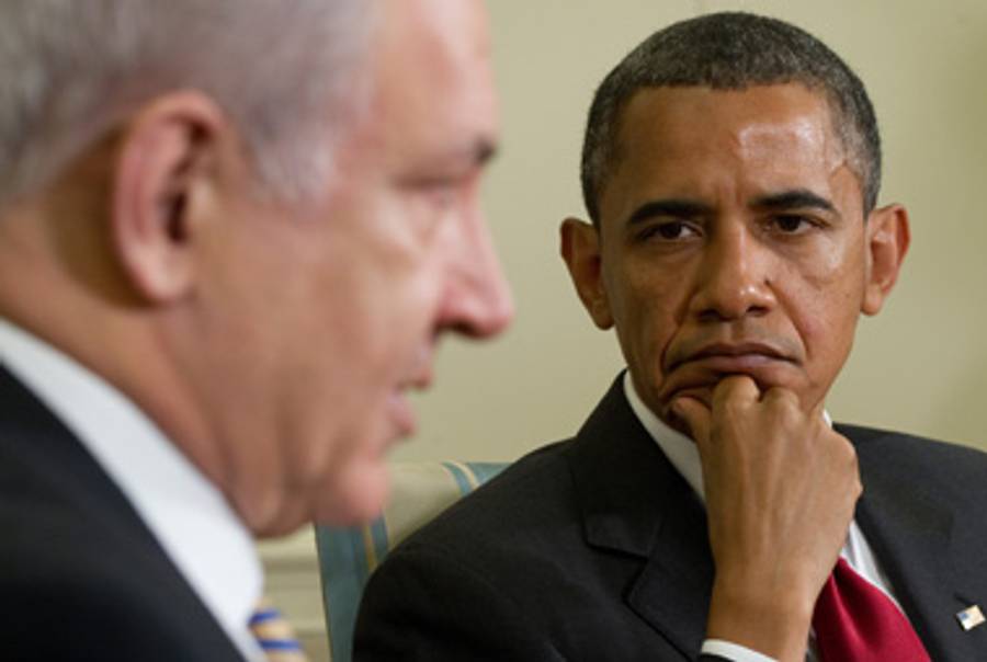 Netanyahu and Obama last week.(Saul Loeb/AFP/Getty Images)