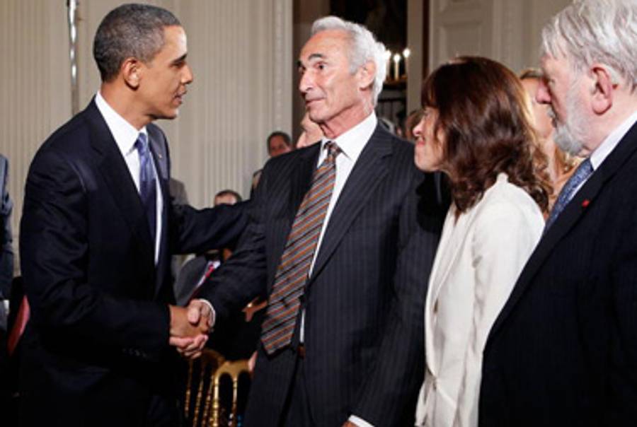 President Obama and former Dodgers pitcher Sandy Koufax.(All pictures Alex Wong/Getty Images)