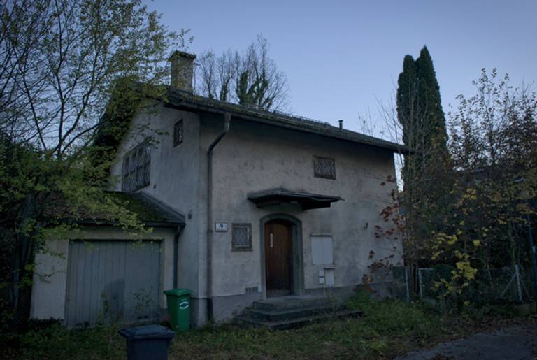 The house of Cornelius Gurlitt in the Aigen district of Salzburg, Austria, where the German recluse stored part of his art collection. (Joerg Koch/Getty Images)