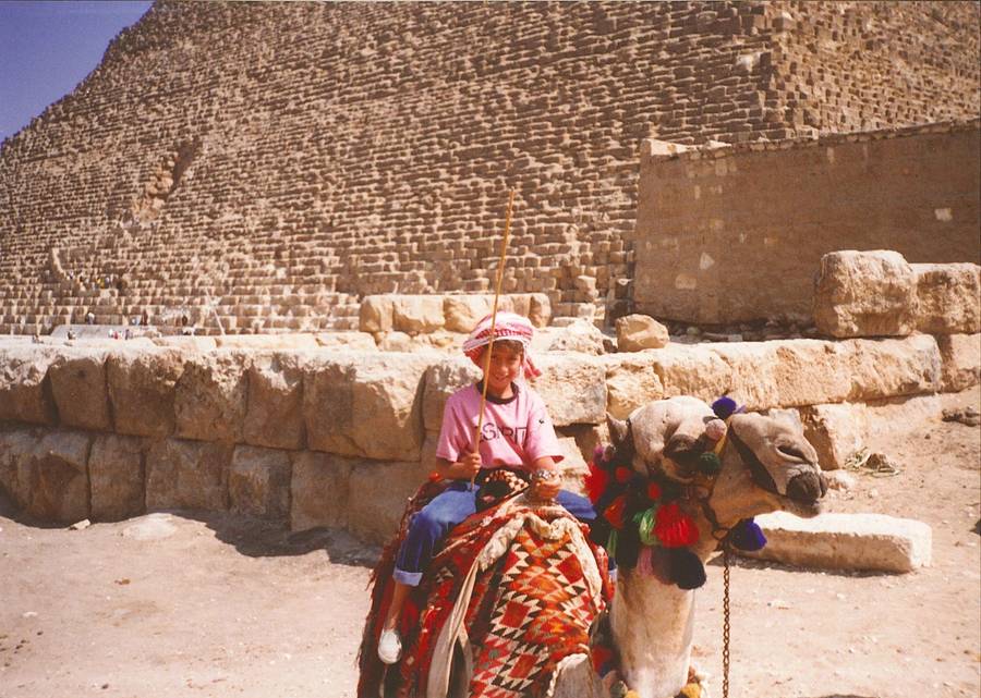 Omar Sharif Jr. on a childhood trip to Egypt 