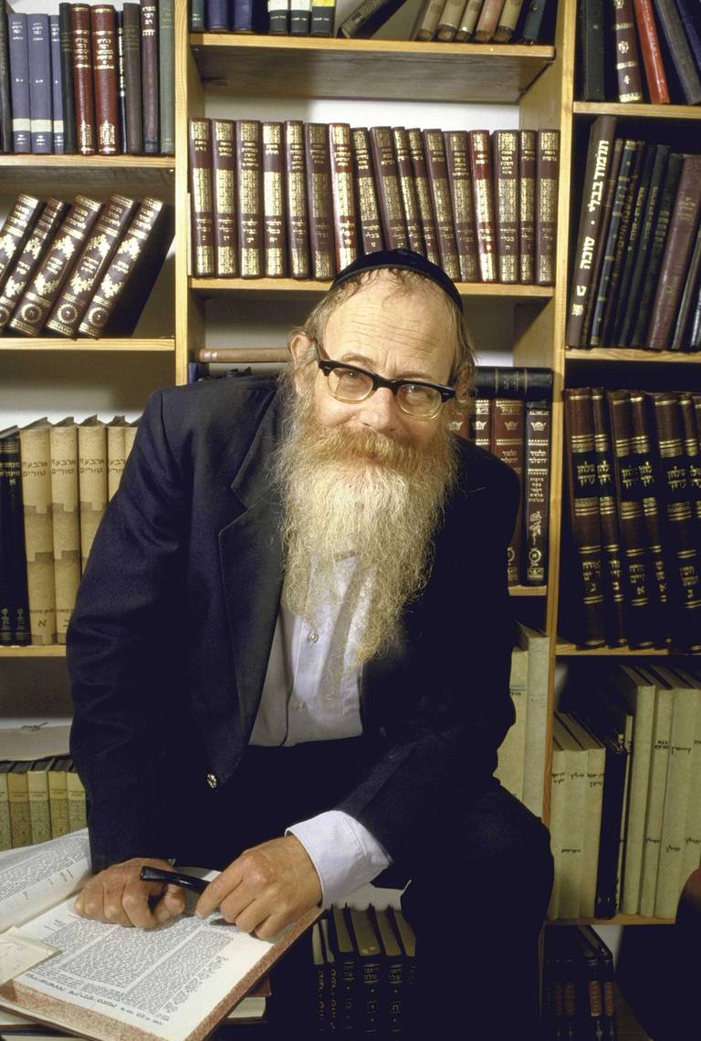 Rabbi Adin Steinsaltz in 1987