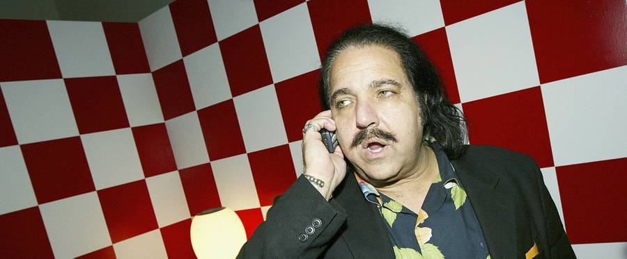 Ron Jeremy in Los Angeles, California, January 13, 2004. 