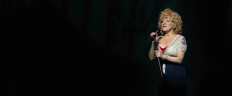 Bette Midler performing in Brisbane, Australia, April 8, 2005. 
