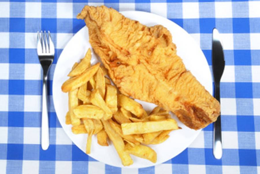 Fish and chips, which apparently Jews introduced to the United Kingdom.(iStockphoto)
