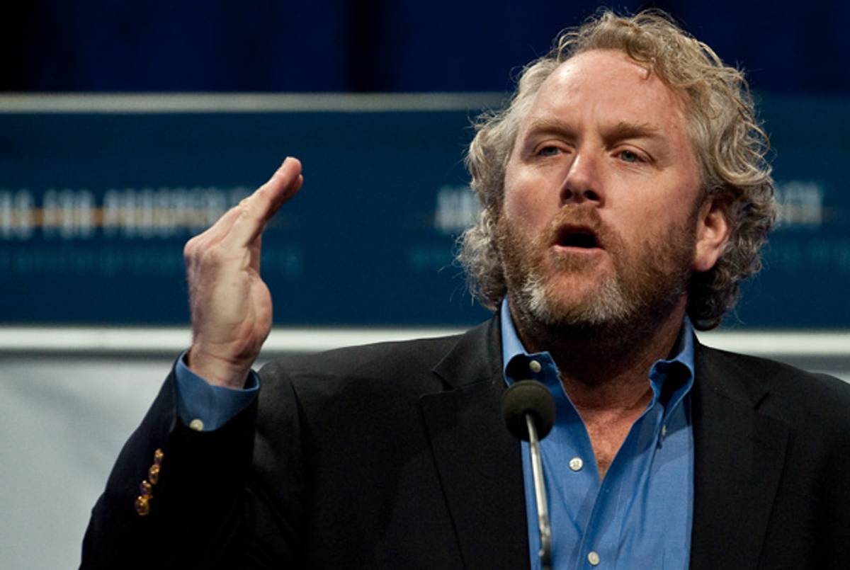 Breitbart speaks at the conservative Americans for Prosperity 'Defending the American Dream Summit' in Washington on November 5, 2011.(AFP/Getty Images )