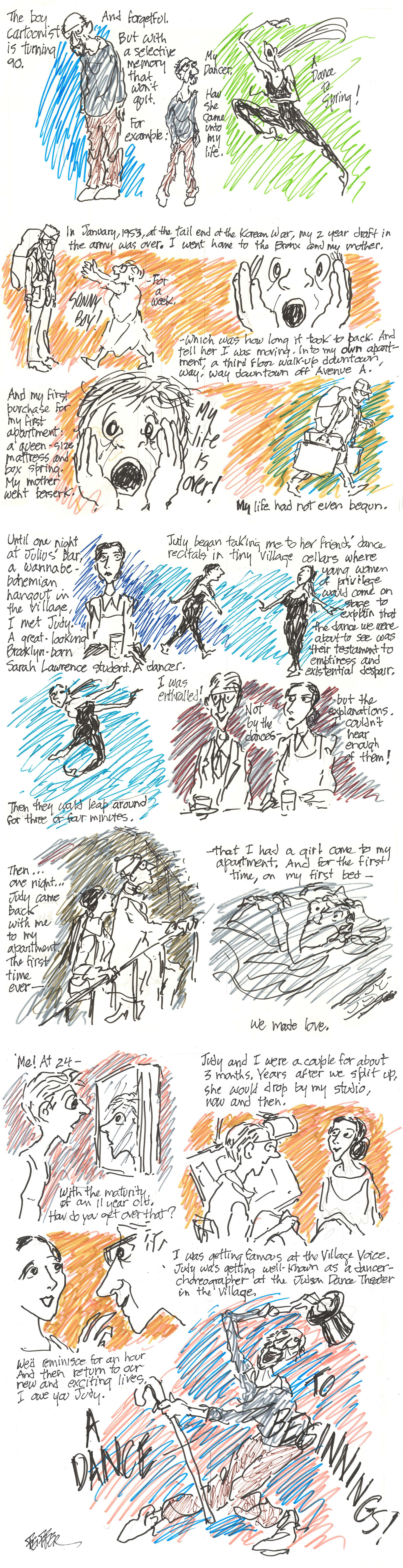 Jules Feiffer's American Follies: Happy 90th Birthday, Jules! - Tablet ...