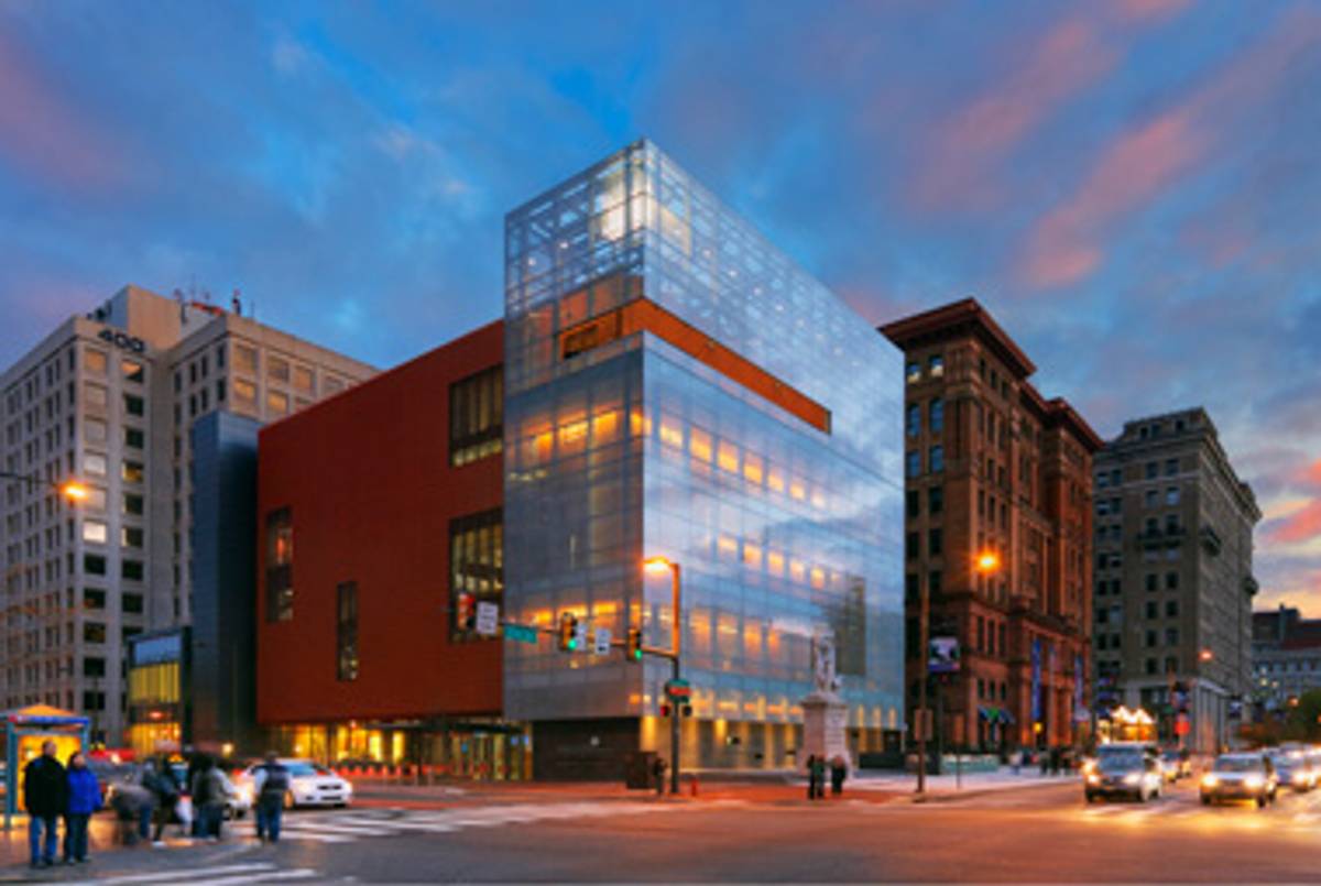 The National Museum of American Jewish History.(Photo © Jeff Goldberg/Esto for Ennead Architects, courtesy of National Museum of American Jewish History.)