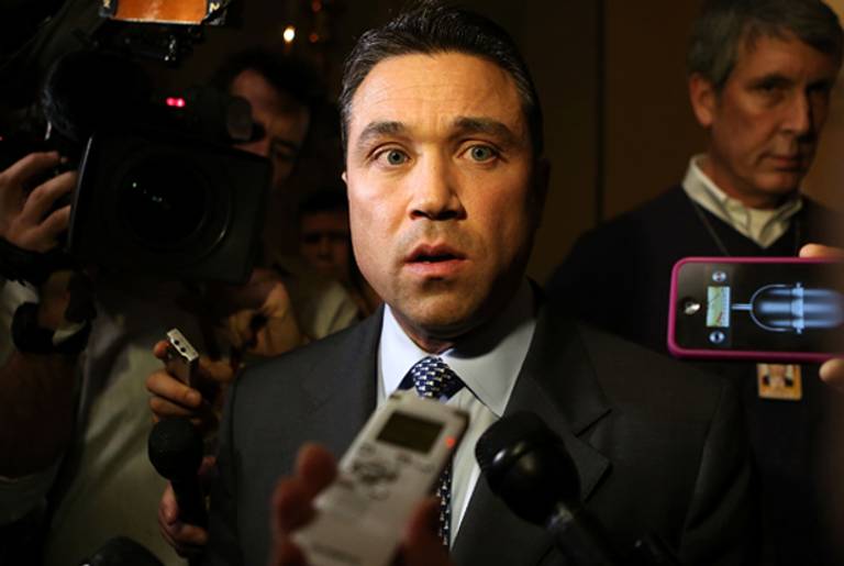 Rep. Michael Grimm (R-NY) Jan. 2, 2013, on Capitol Hill in Washington, D.C.(Alex Wong/Getty Images)