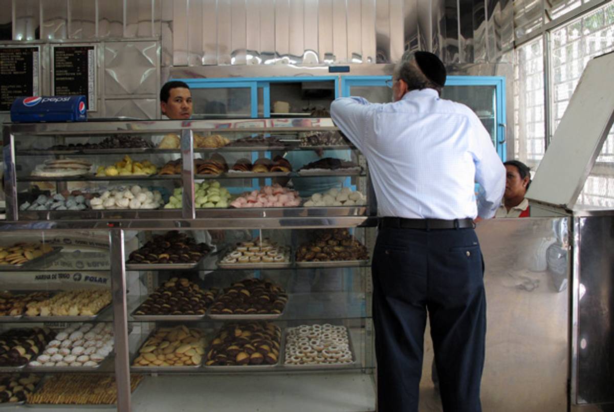 A Jewish-owned bakery in the San Bernardino neighborhood of Caracas.
