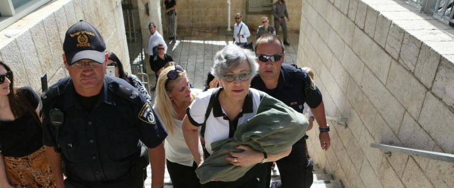 Lesley Sachs in Jerusalem, June 6, 2016. 