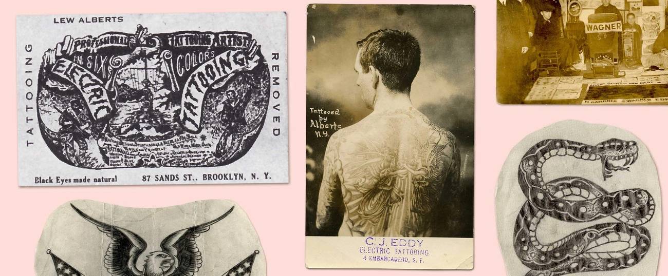 Courtesy of Tattoo Archive. 'Lew the Jew and His Circle: The Origins of American Tattoo,' on view through June 9, 2019, at the Contemporary Jewish Museum, San Francisco.