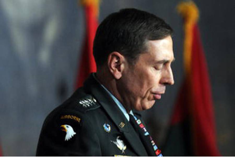 Gen. David Petraeus last month.(Astrid Riecken/Getty Images)