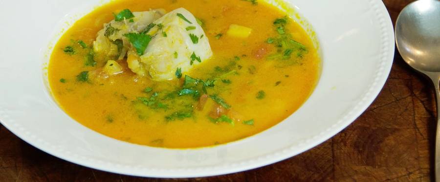 Brazilian fish stew.