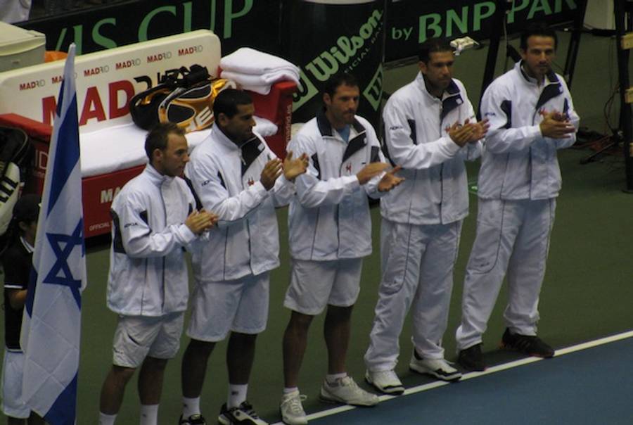 Israeli Davis Cup Team in 2009.(Wikimedia)