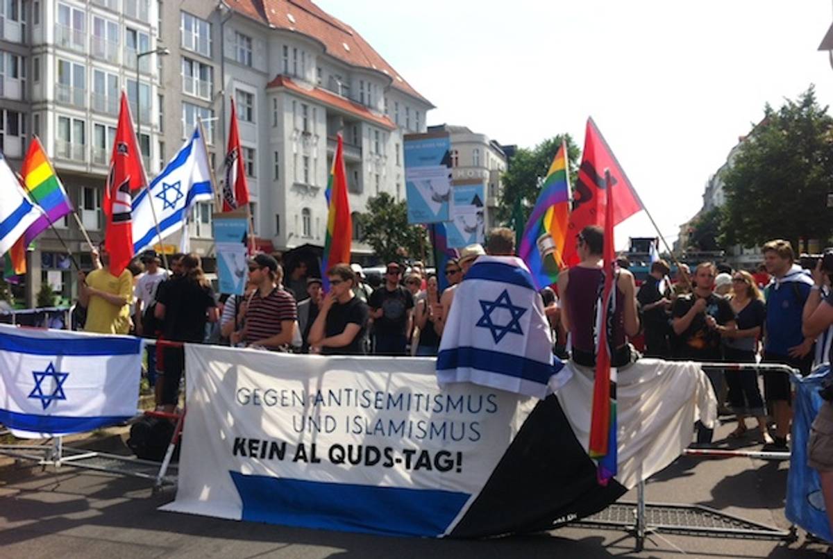 Berlin Protest Against Quds Day(Adam Chandler)