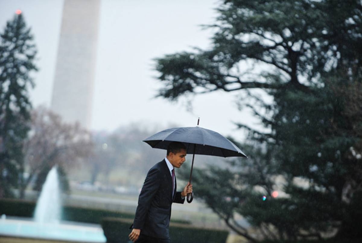 President Obama Friday.(Mandel Ngan/AFP/Getty Images)