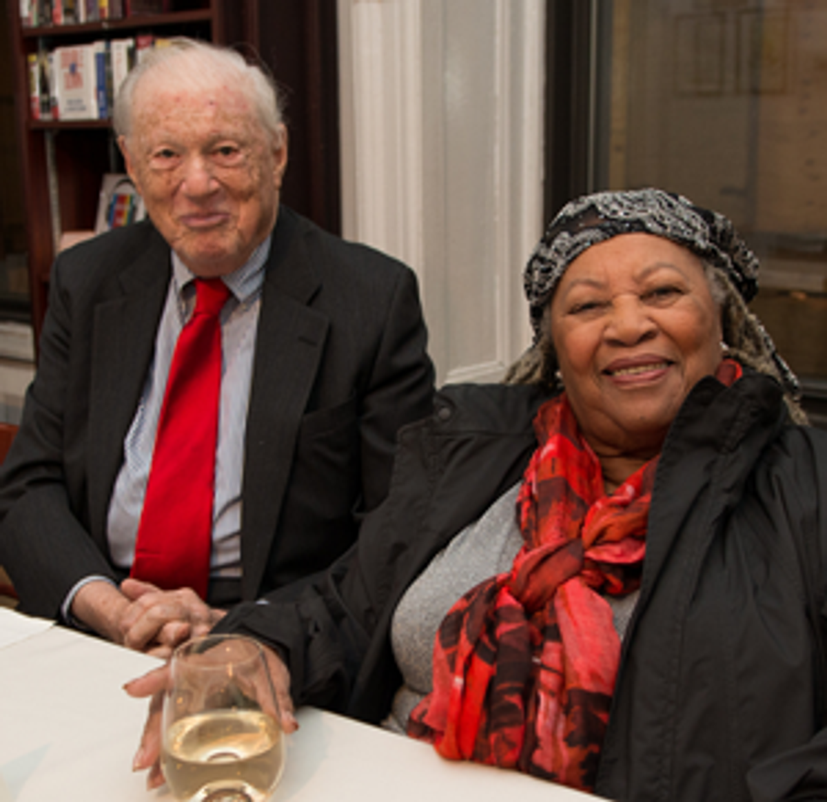 Robert with fellow honoree, Toni Morrison. (Photo: Tiffany L. Clark)