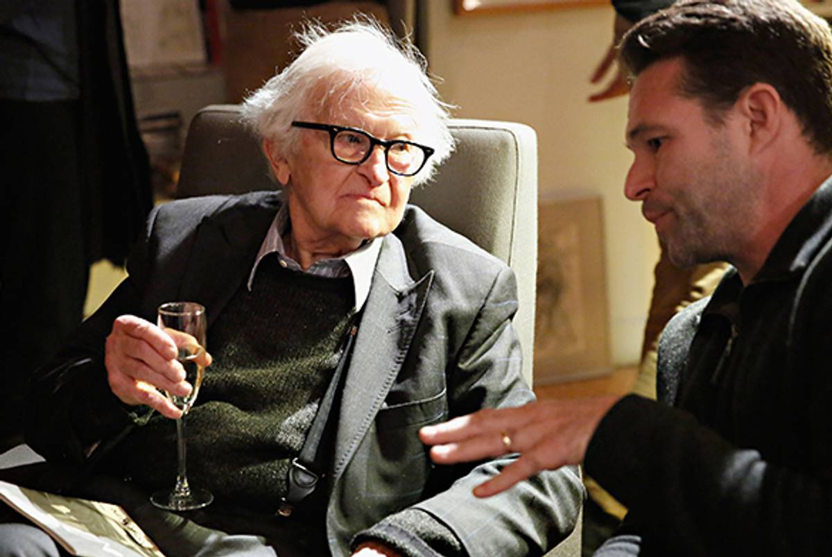 Albert Maysles on February 3, 2014 in New York City. (Cindy Ord/Getty Images)