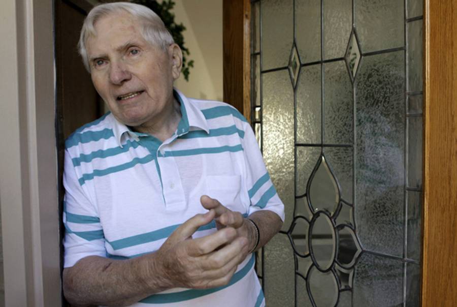 John (Ivan) Kalymon, one of the 10 suspected Nazi war criminals still living in the United States.(Paul Sancya/AP)