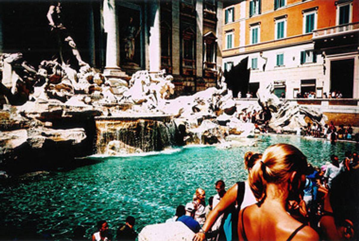 The Trevi Fountain, Rome.(Tian Ling/Flickr)
