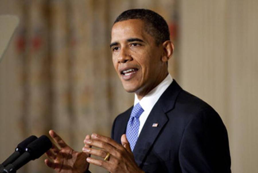 President Obama today.(Brendan Hoffman-Pool/Getty Image)