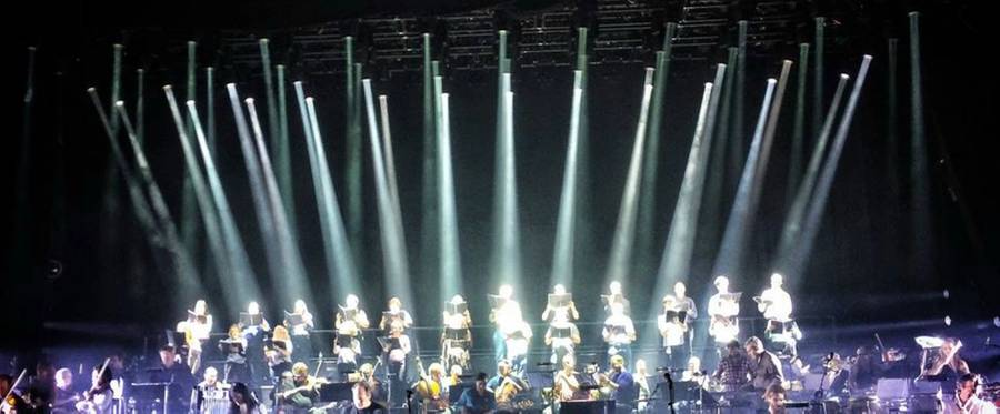 A Hans Zimmer performance, October 2014. 