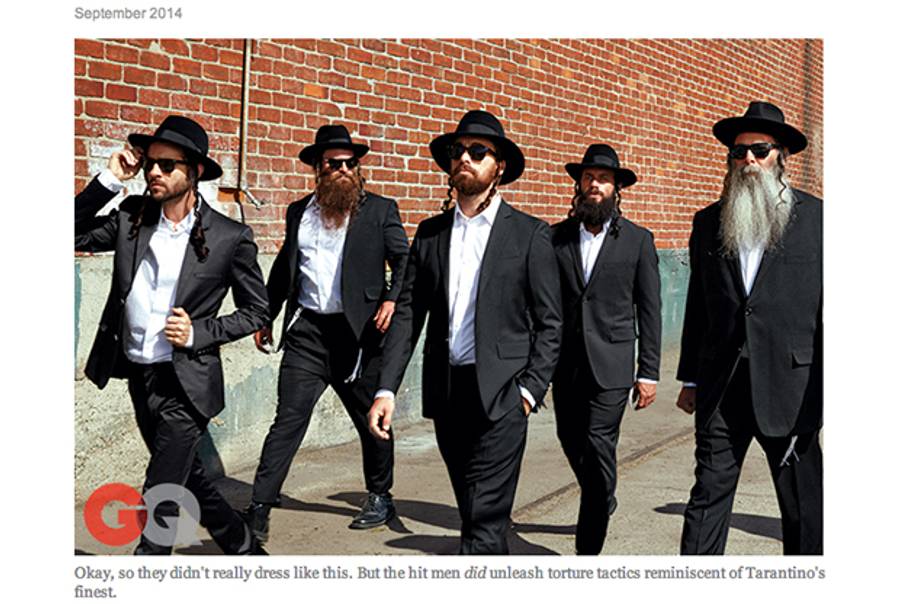Image of GQ's Sept. 2014 profile, 'The Orthodox Hit Squad.'(GQ)