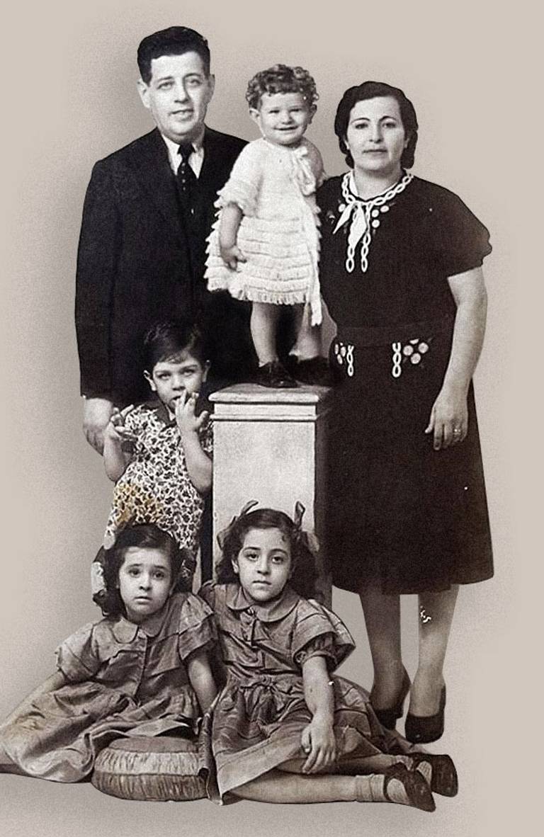 The Adas family, circa 1942