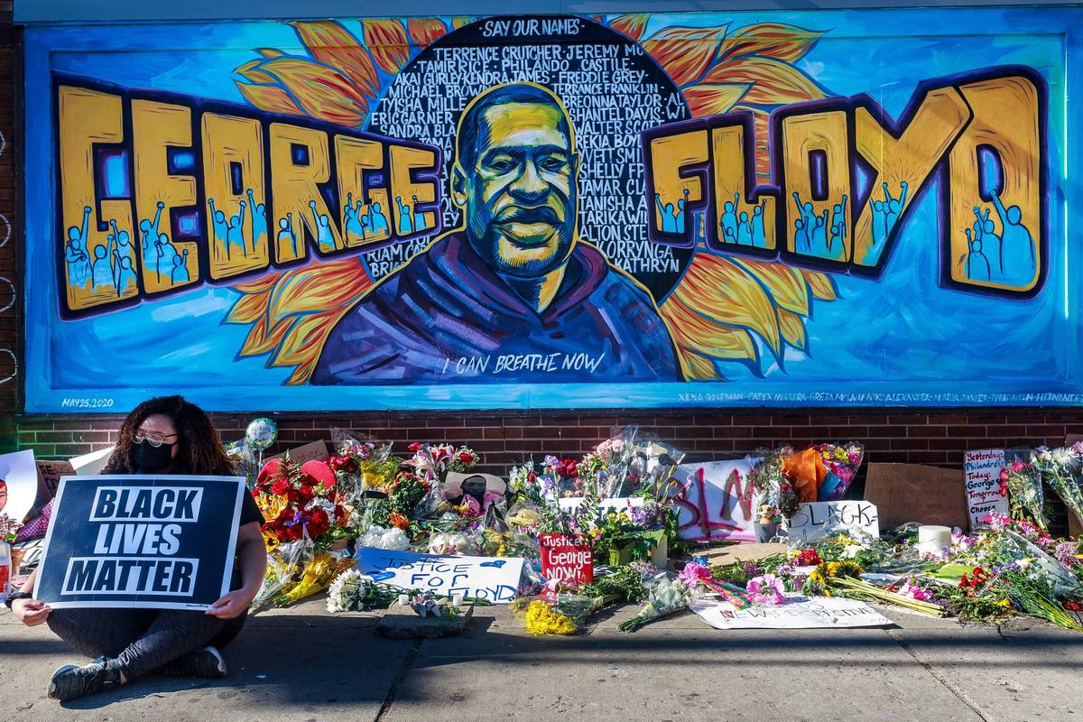 ‘The Floyd memorial is an American Golgotha, a holy site in the political theology of anti-racism.’