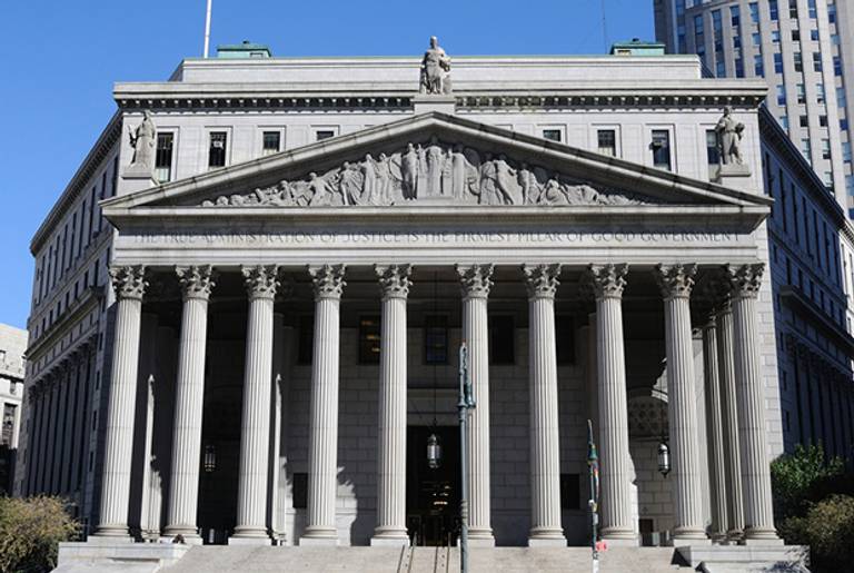 New York County Courthouse on Centre Street in Manhattan, N.Y. (Shutterstock)