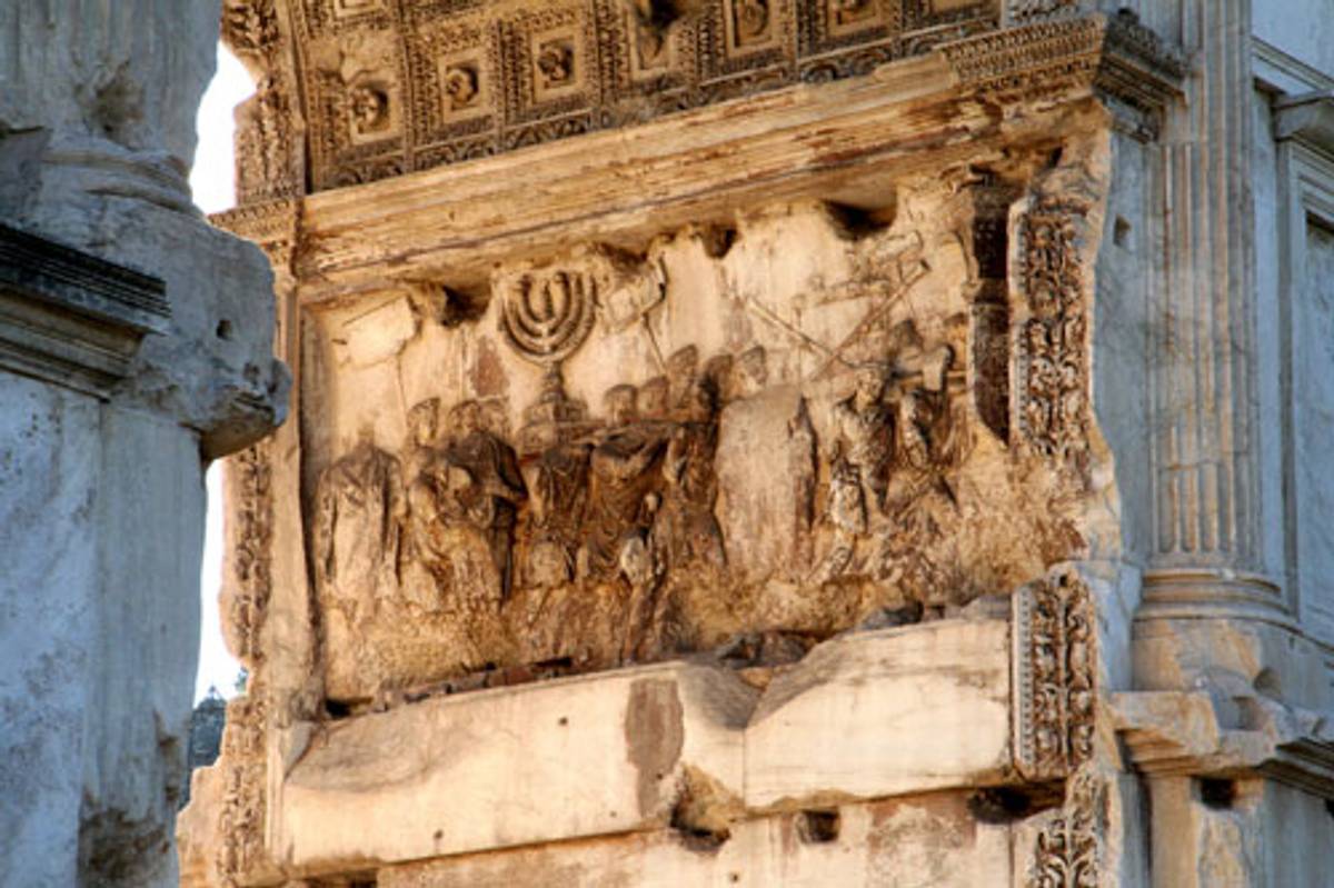 The Arch of Titus, Rome. (Photo: Torah.It)