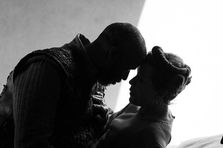 Denzel Washington and Frances McDormand in 'The Tragedy of Macbeth'