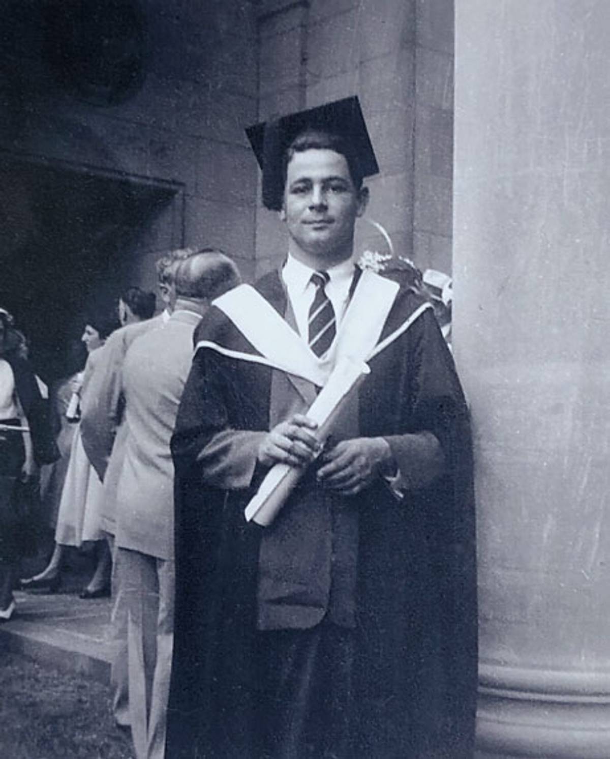 Graduation from JTS, 1952