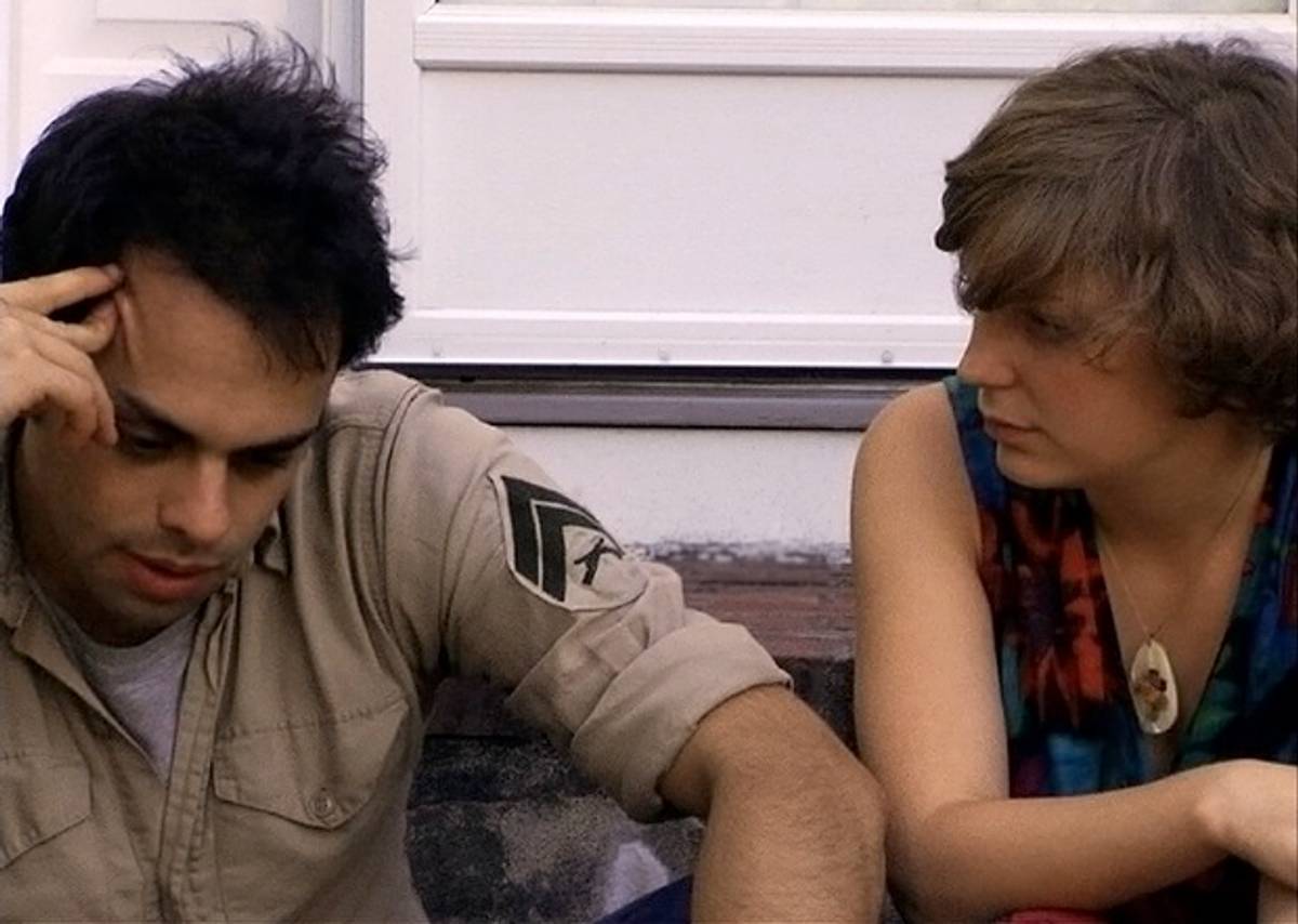 Nathan Silver (left) in "Exit Elena" (exitelena.com)