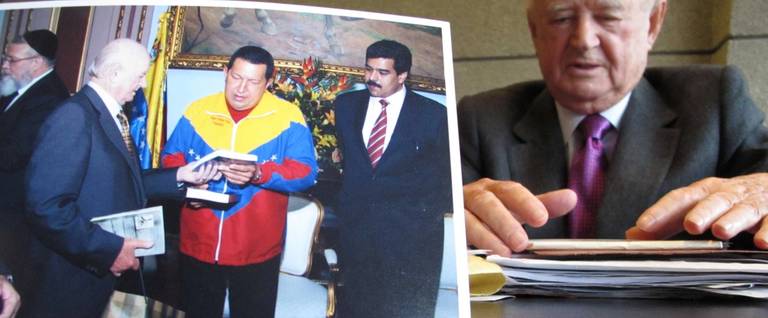 Holocaust survivor and long-time Caracas resident Hillo Ostfeld reviews his September 16, 2010, meeting with Venezuelan President Hugo Chávez, Foreign Minister Nicolas Maduro, and other local Jewish leaders to discuss anti-Semitism.
