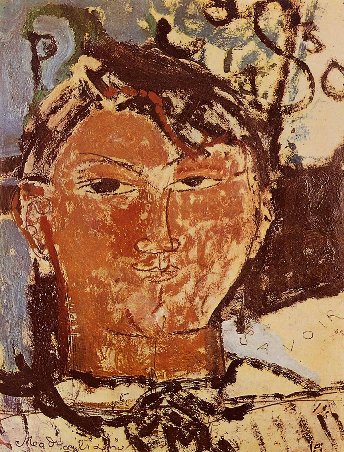 Amedeo Modigliani, 'Portrait of Pablo Picasso,' 1915