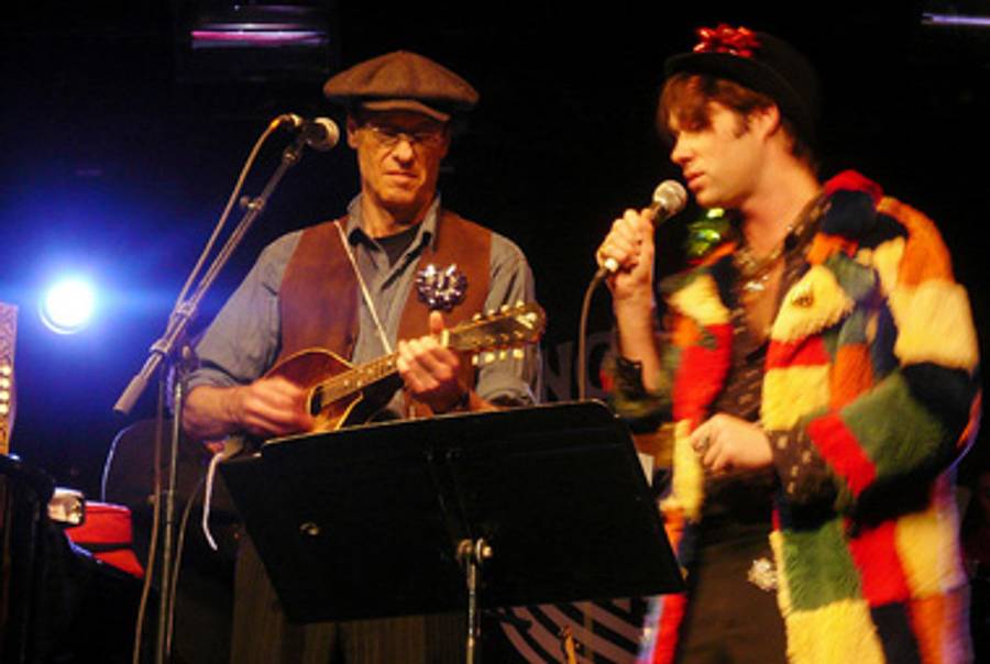 Chaim Tannenbaum (left) and Rufus Wainwright, 2008.(Alexandria Weinberg)