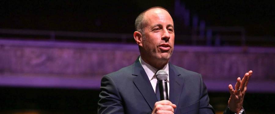 Jerry Seinfeld at the Beacon Theatre in New York City, December 1, 2015. 