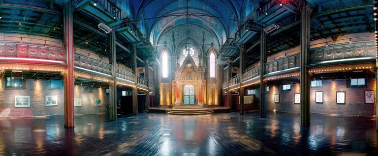 Originally Congregation Anshi Chesed, the space now houses the Angel Orensanz Center.
