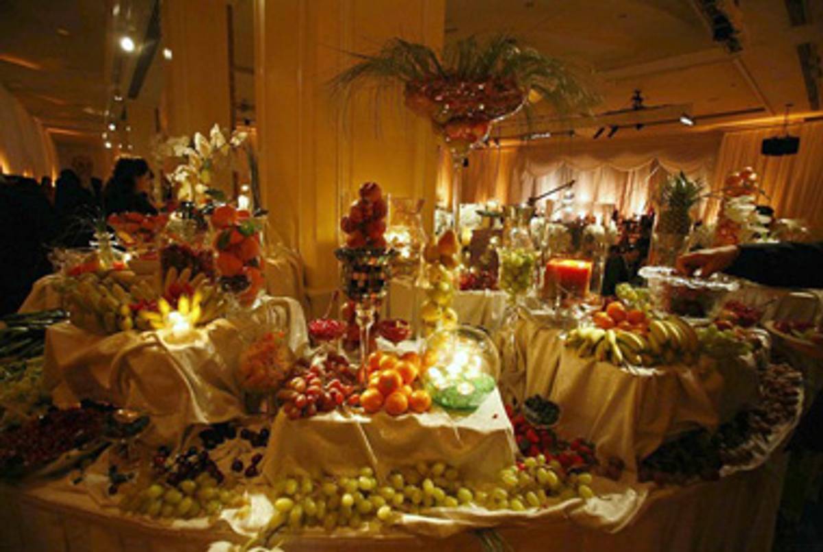 A wedding spread.(LAT)