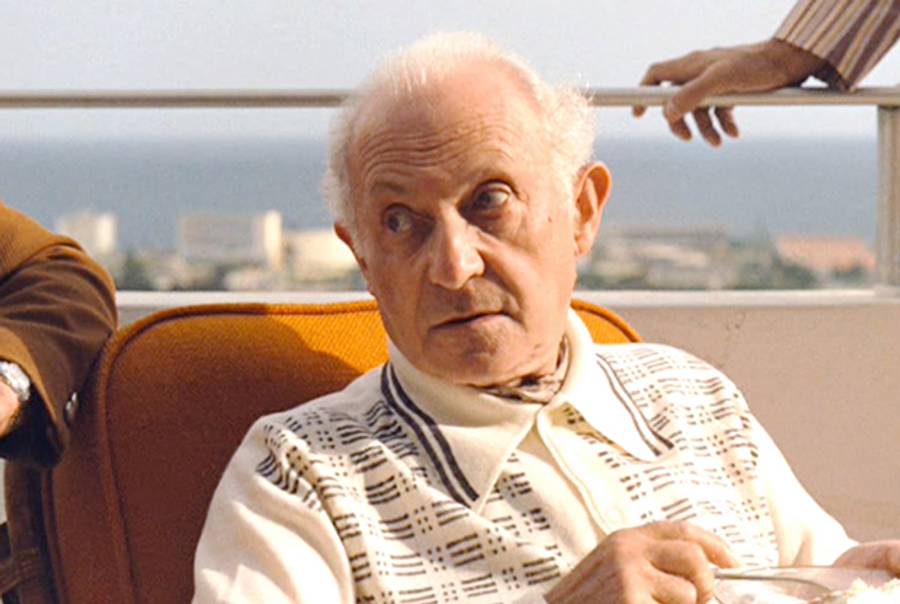 Hyman Roth, played by Lee Strasberg in 1974. (The Godfather)