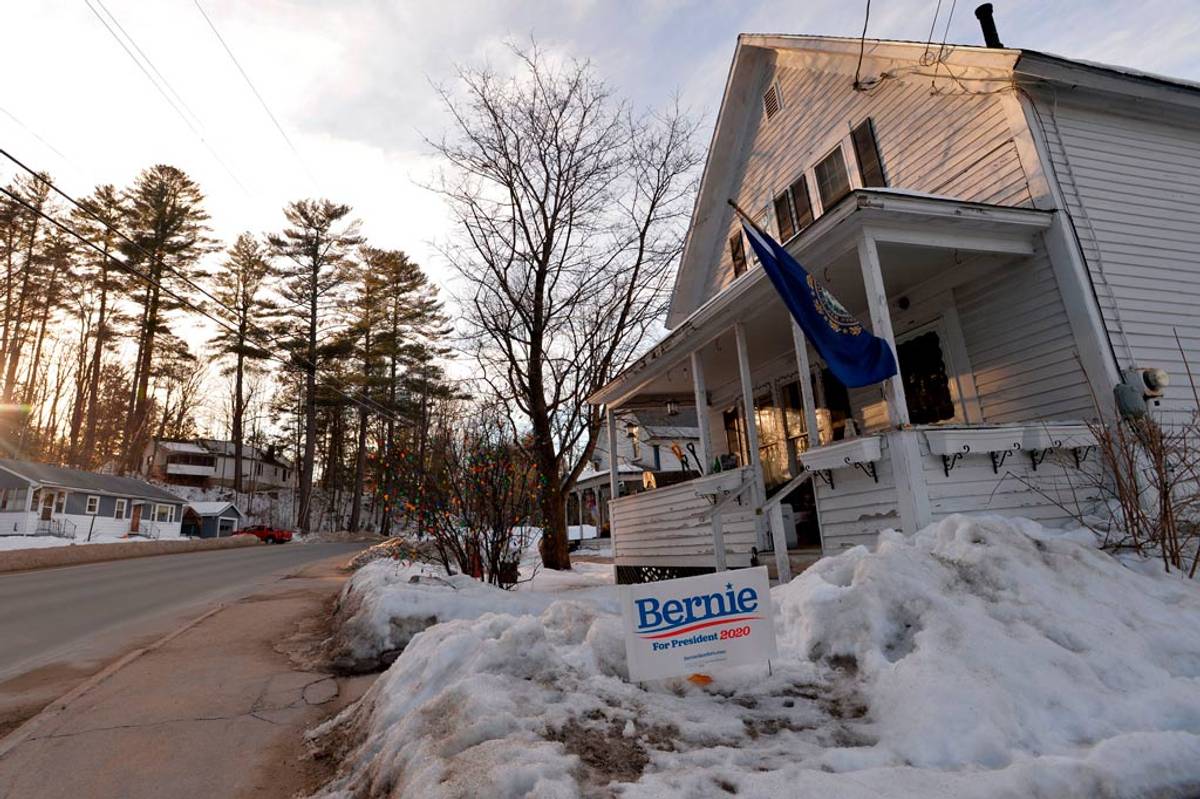 Lincoln, New Hampshire, Feb. 5, 2020 (Photo: Joseph Prezioso/AFP/Getty Images)